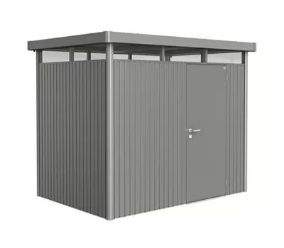 Gerätehaus HighLine H2 quarzgrau mit Standardtür