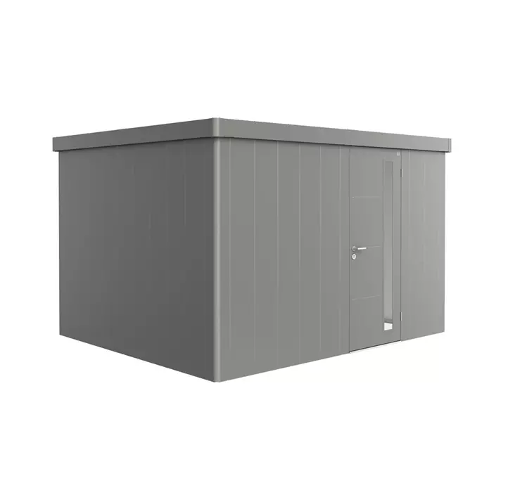 Gerätehaus Neo 3D Standardtür,quarzgrau