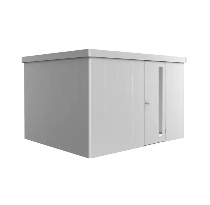 Gerätehaus Neo 3D Standardtür,silber