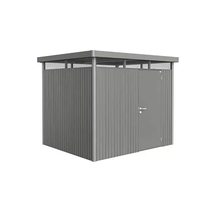 Gerätehaus HighLine H3 quarzgrau mit Standardtür