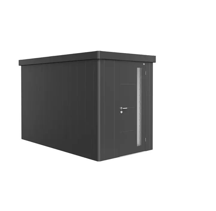 Gerätehaus Neo 4A Standardtür,dunkelgrau