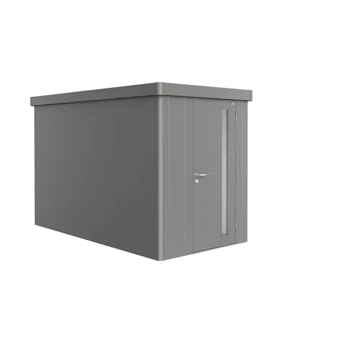 Gerätehaus Neo 4A Standardtür,quarzgrau