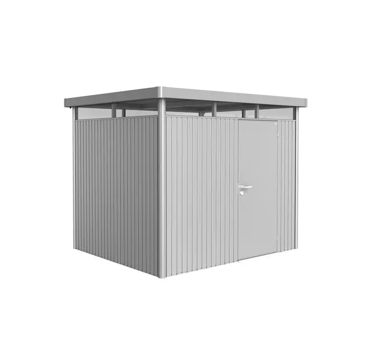 Gerätehaus HighLine H3 silber, Standardtür