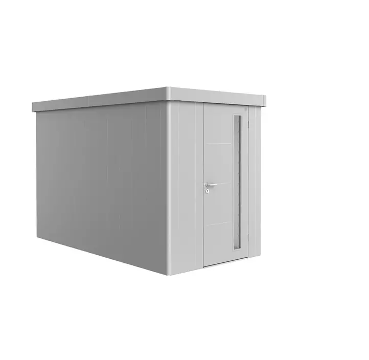Gerätehaus Neo 4A Standardtür,silber