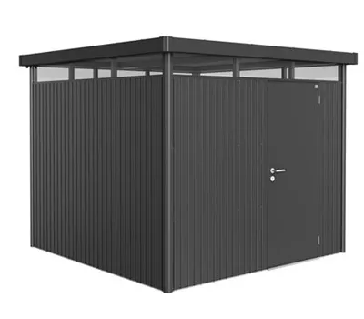 Gerätehaus HighLine H4 dunkelgrau, Standardtür