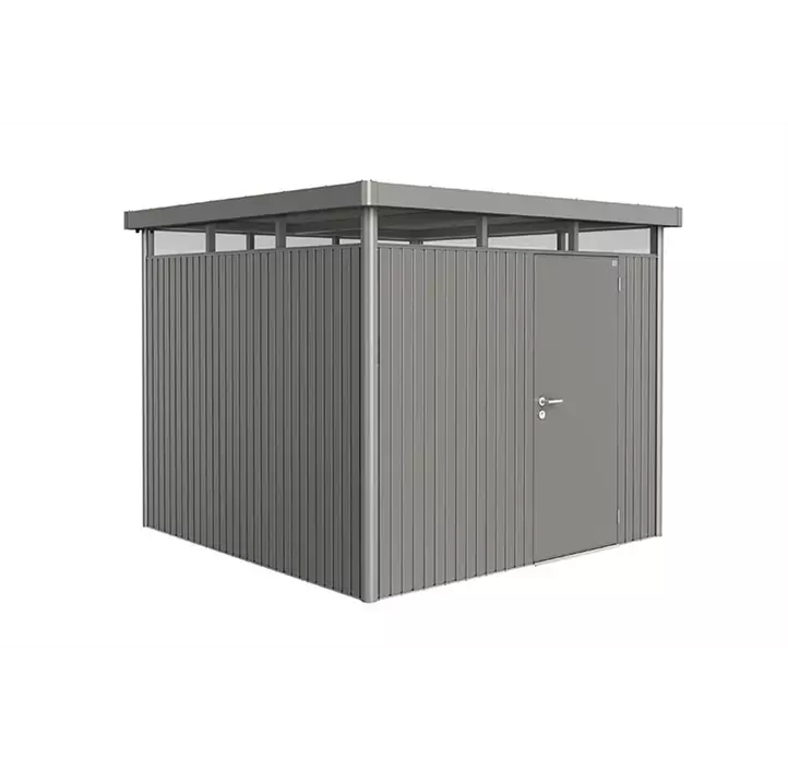 Gerätehaus HighLine H4 quarzgrau mit Standardtür