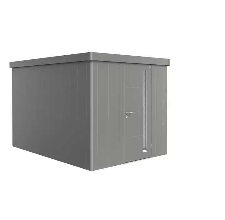 Gerätehaus Neo 4B Standardtür,quarzgrau