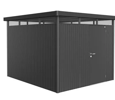 Gerätehaus HighLine H5 dunkelgrau, Standardtür