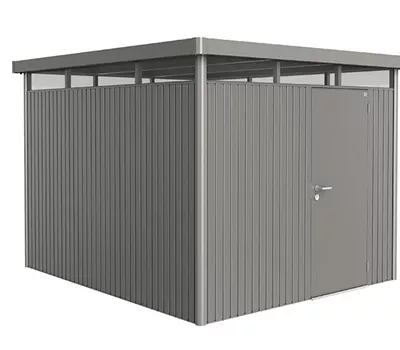 Gerätehaus HighLine H5 quarzgrau mit Standardtür