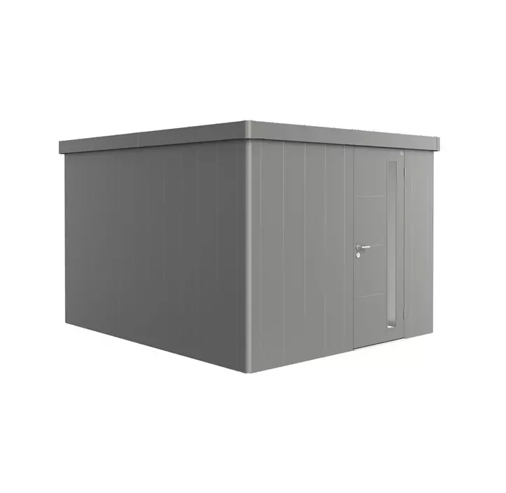 Gerätehaus Neo 4C Standardtür,quarzgrau