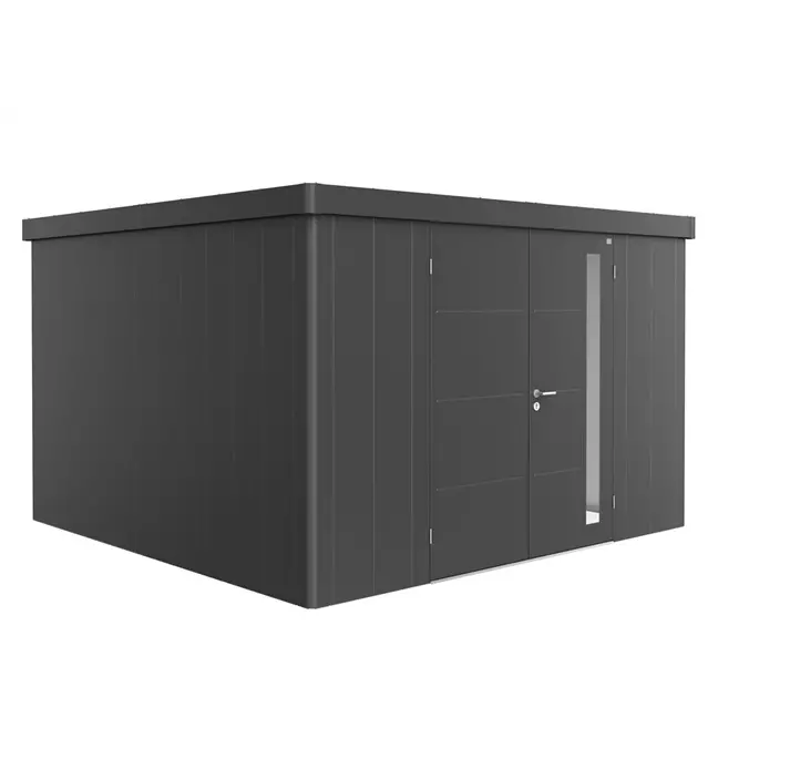 Gerätehaus Neo 4D Doppeltür,dunkelgrau