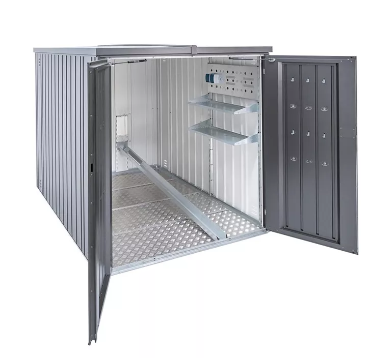 MiniGarage L silber