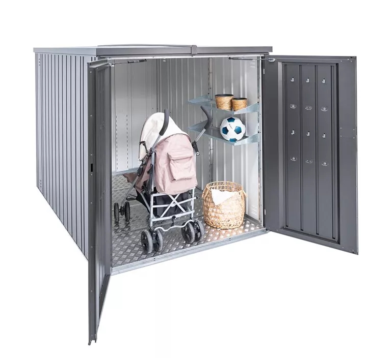 MiniGarage L silber