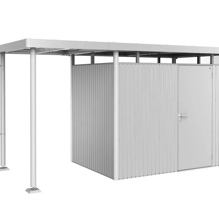 Seitendach Gr. S für Gerätehaus HighLine H2, silber