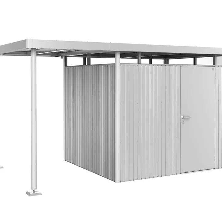 Seitendach Gr. S für Gerätehaus HighLine H3, silber