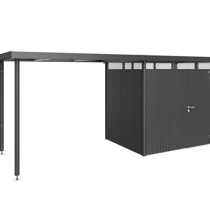 Seitendach Gr. L für Gerätehaus HighLine H2, dunkelgrau