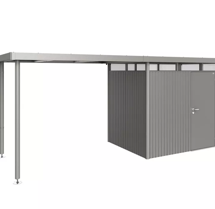 Seitendach Gr. L für Gerätehaus HighLine H2, quarzgrau