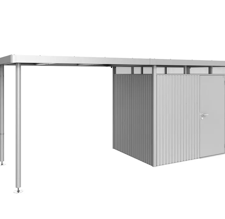 Seitendach Gr. L für Gerätehaus HighLine H2, silber