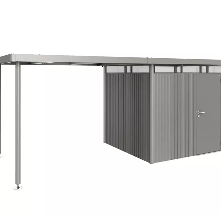 Seitendach Gr. L für Gerätehaus HighLine H3, quarzgrau