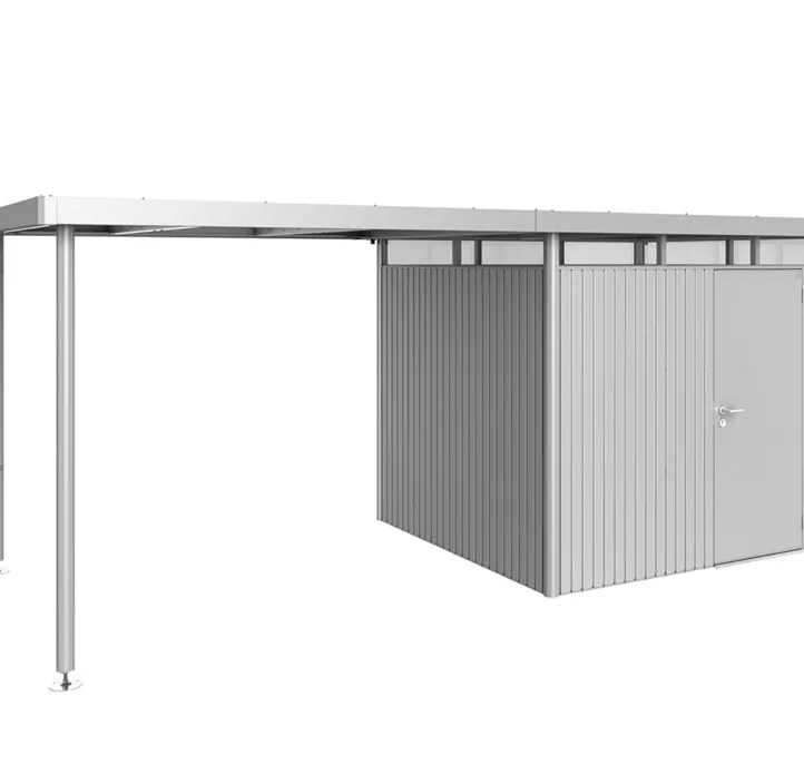 Seitendach Gr. L für Gerätehaus HighLine H3, silber