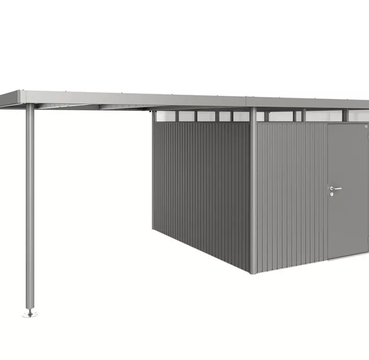 Seitendach Gr. L für Gerätehaus HighLine H5, H6, quarzgrau