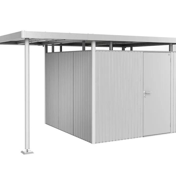 Seitendach Gr. S für Gerätehaus HighLine H4, silber