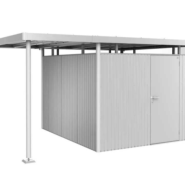Seitendach Gr. S für Gerätehaus HighLine H5/H6, silber