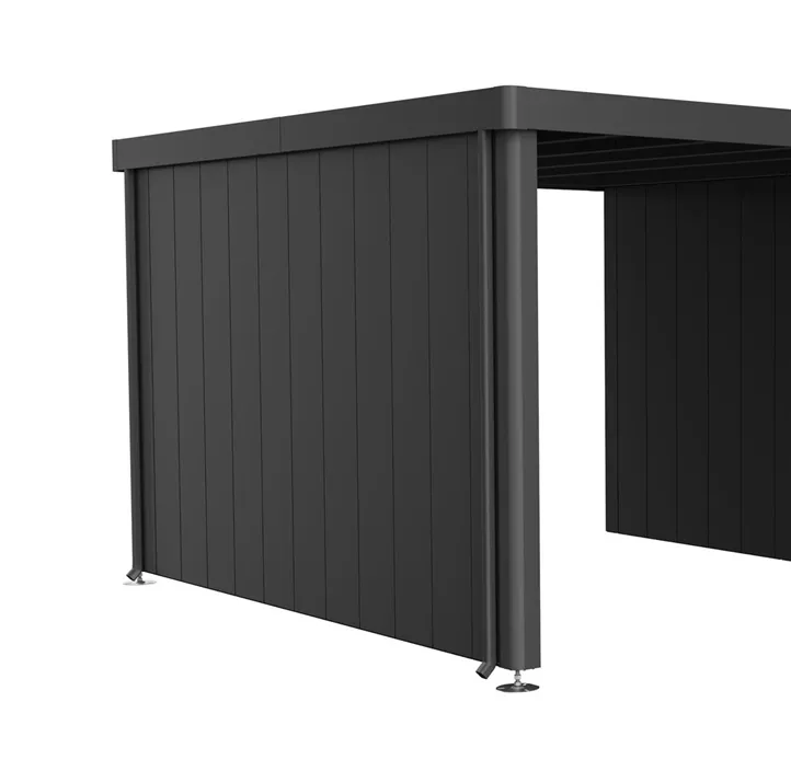 Seitenwand für Seitendach für Gerätehaus Neo Gr.4A/B/C/D, dunkelgrau