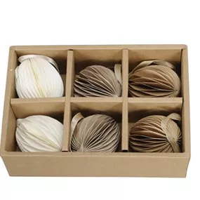 Ei zum Hängen aus Papier 6er Box