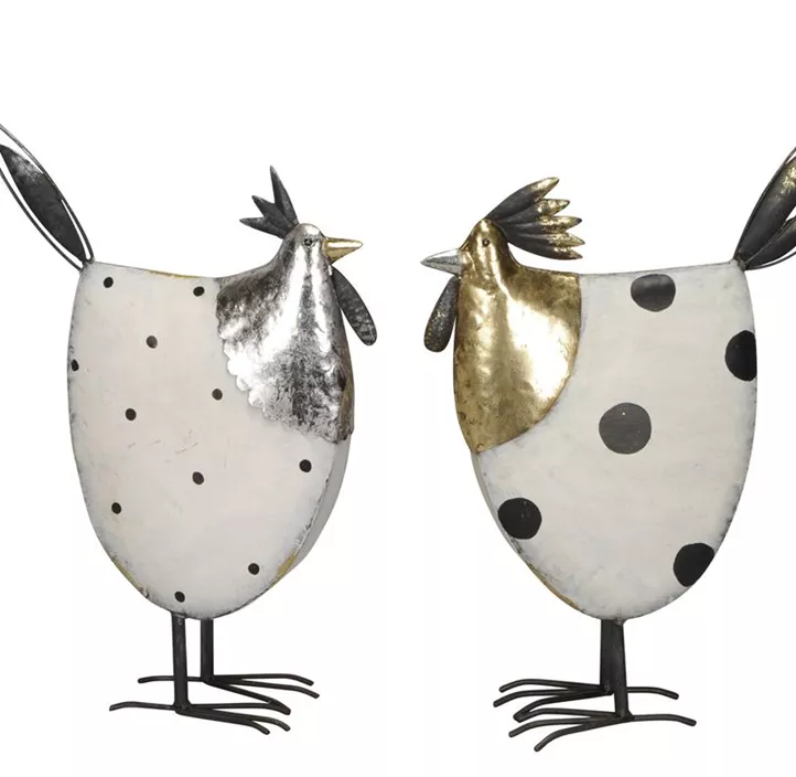 Huhn aus Metall