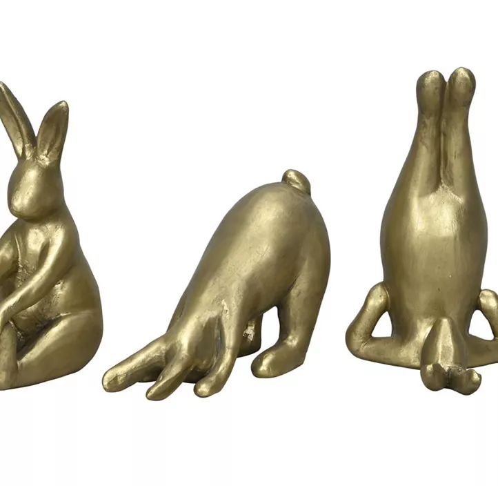 Hase Yoga Polyresin