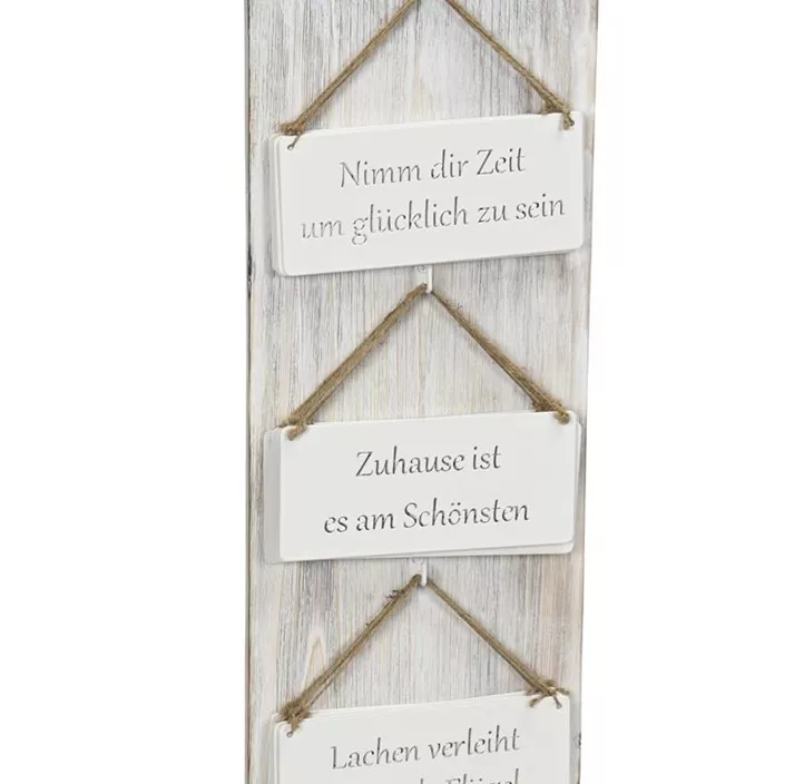Schild Spruch zum Hängen