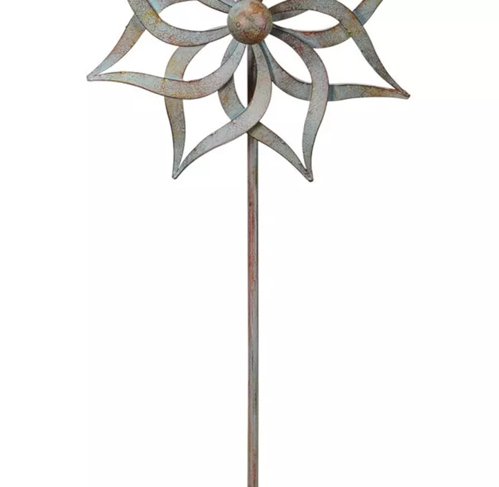 Windrad Blume aus Eisen
