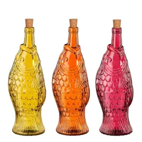 Flasche Fischmotiv