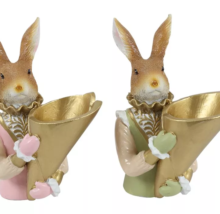 Hase mit Goldtüte