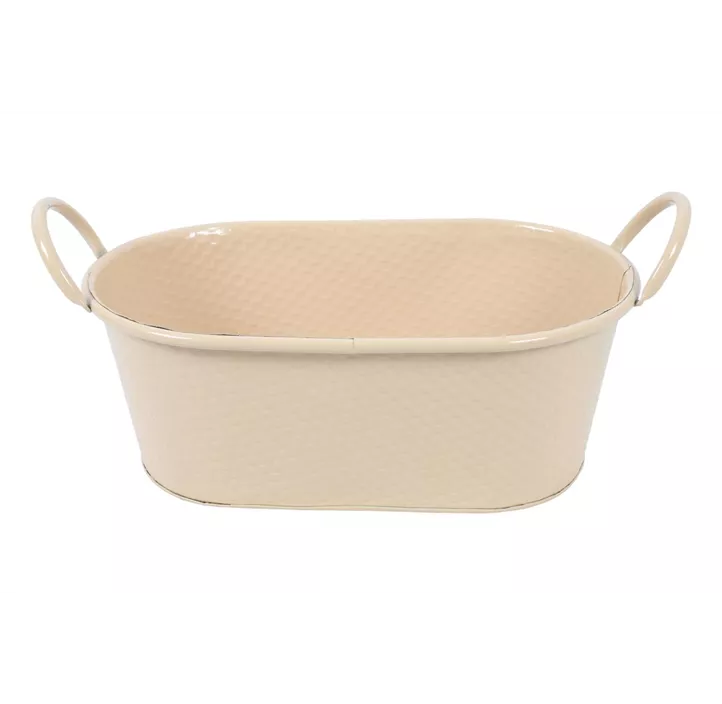 Metallschale Ziva oval