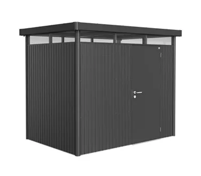 Gerätehaus HighLine H2 dunkelgrau, Standardtür