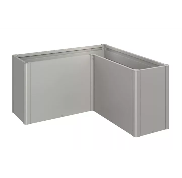 Pflanzbeet Belvedere MAXI L-Form 150 quarzgrau