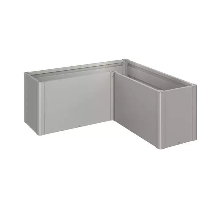 Pflanzbeet Belvedere MIDI L-Form 150 quarzgrau