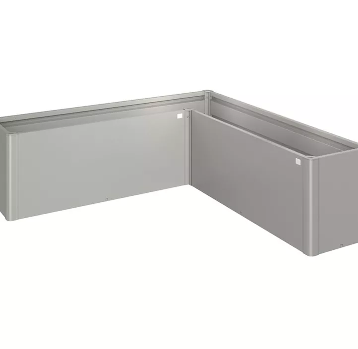 Pflanzbeet Belvedere MIDI L-Form 200 quarzgrau