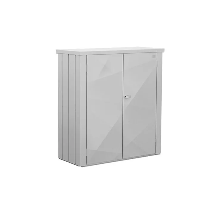 Terrassenschrank Romeo Gr. M X-Design silber
