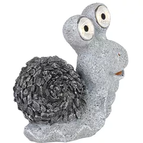 Solarleuchte Schnecke, IP44, inkl. 1 x AA