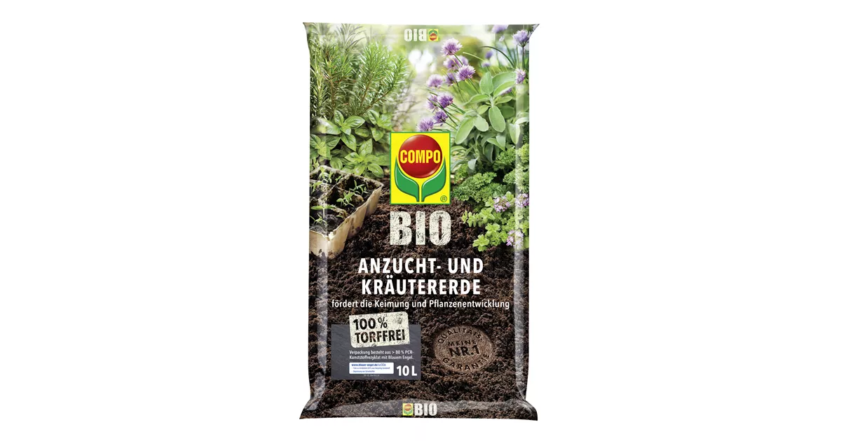 BIO Anzucht- und Krutererde torffrei - Bellaflora