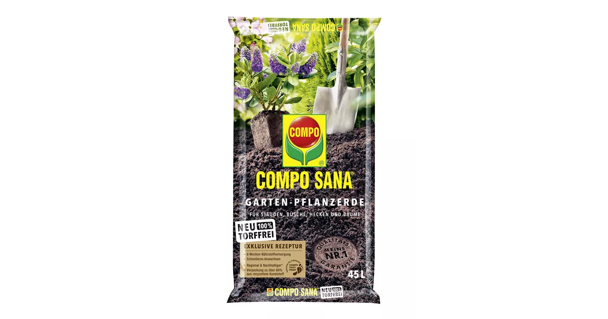 COMPO SANA Garten-Pflanzerde torffrei - Bellaflora