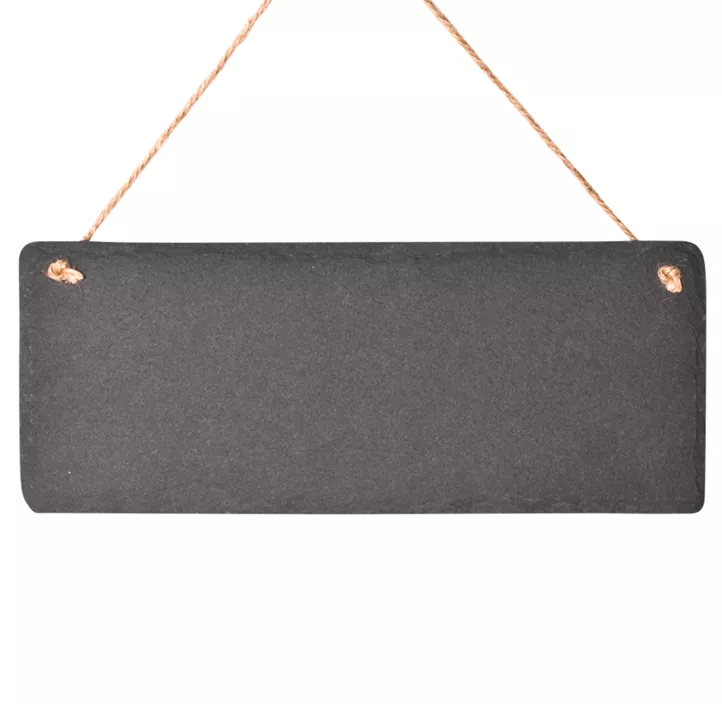 Schiefertafel zum Hängen