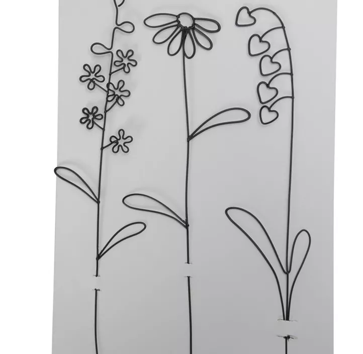 Dekoblume aus Eisen