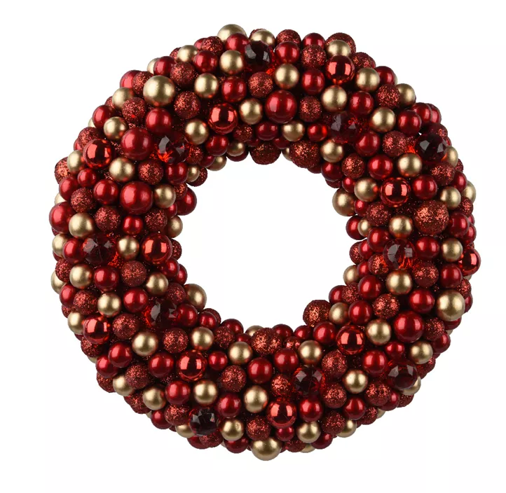 Kranz mit Kugeln