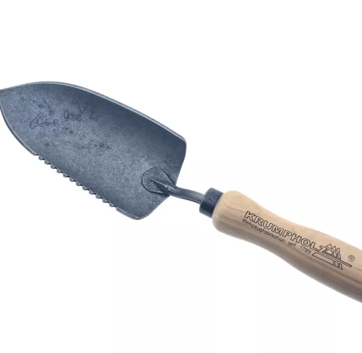 Pflanzenkelle mit Wurzelsäge und Eschengriff