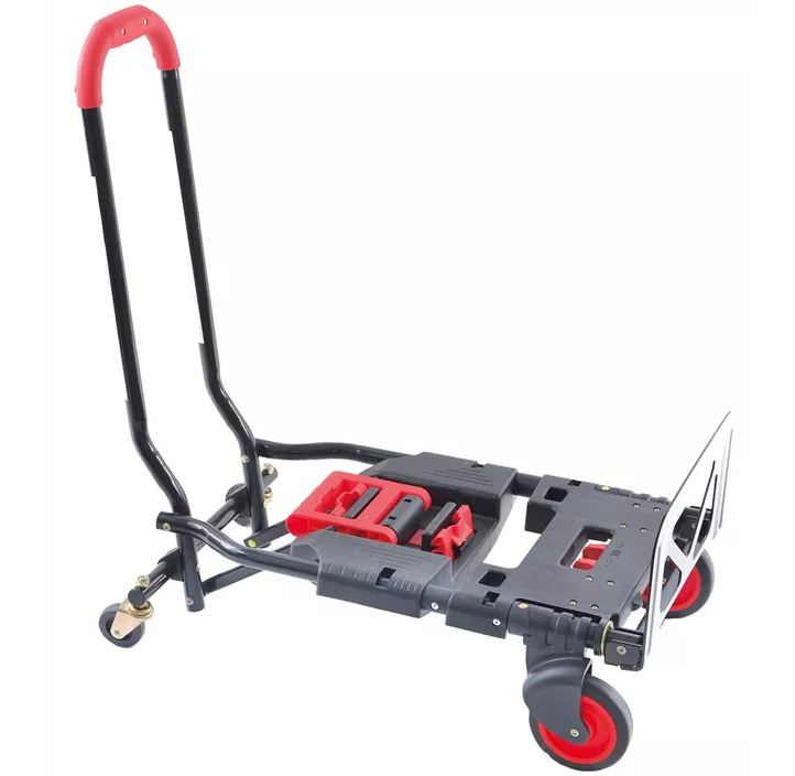 Stahl-Trolley und Sackkarre 2in1