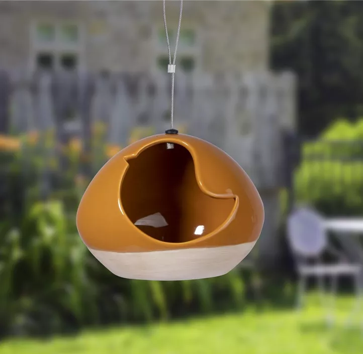 Vogelfutterspender Keramik